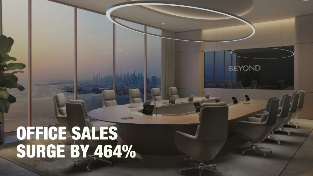 Dubai Commercial Real Estate: Office Sales Surge by 464%